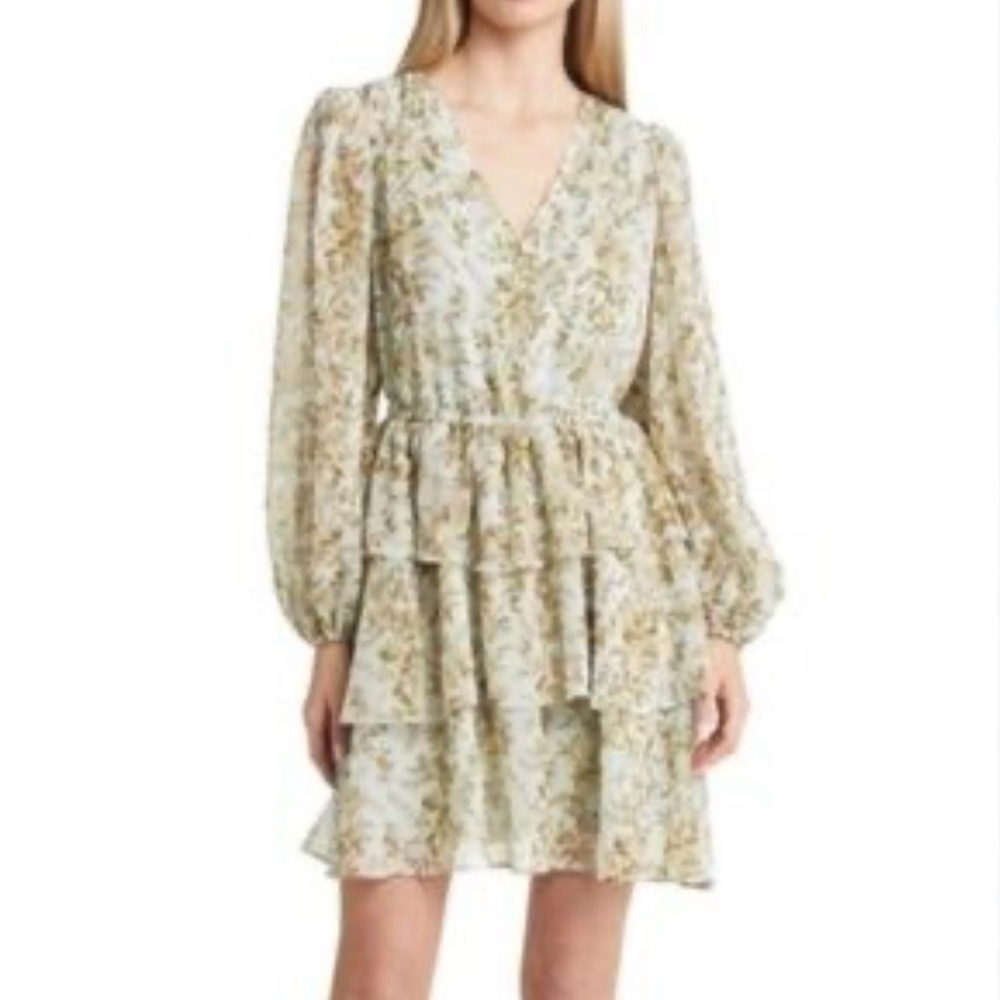 Floral Tiered Dress